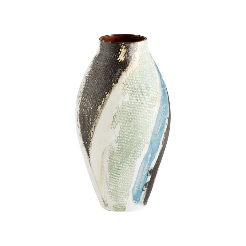 Cyan 11427 Vase, Multi Colored