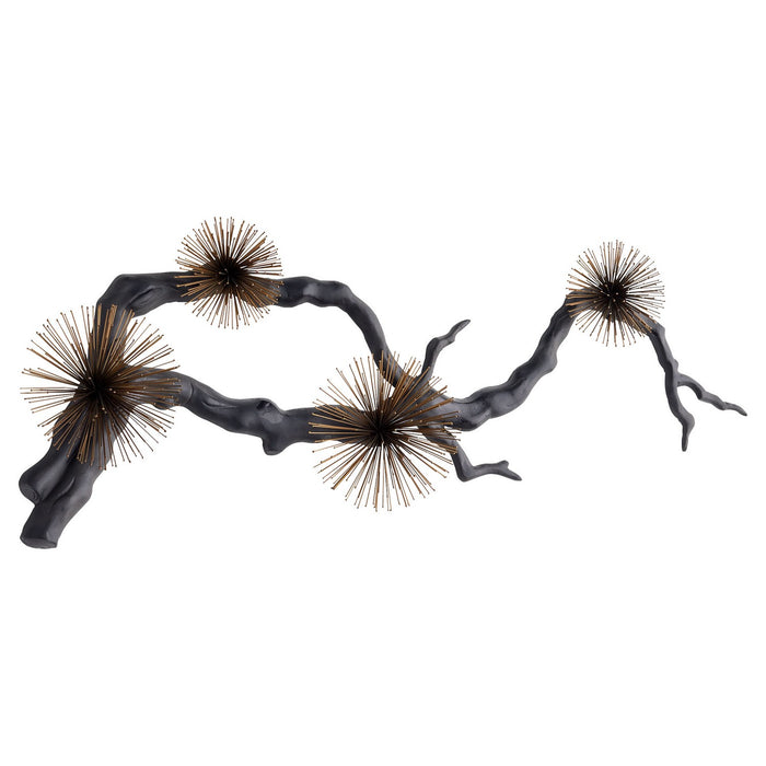 Cyan 11436 Wall Decor, Black And Gold Accents
