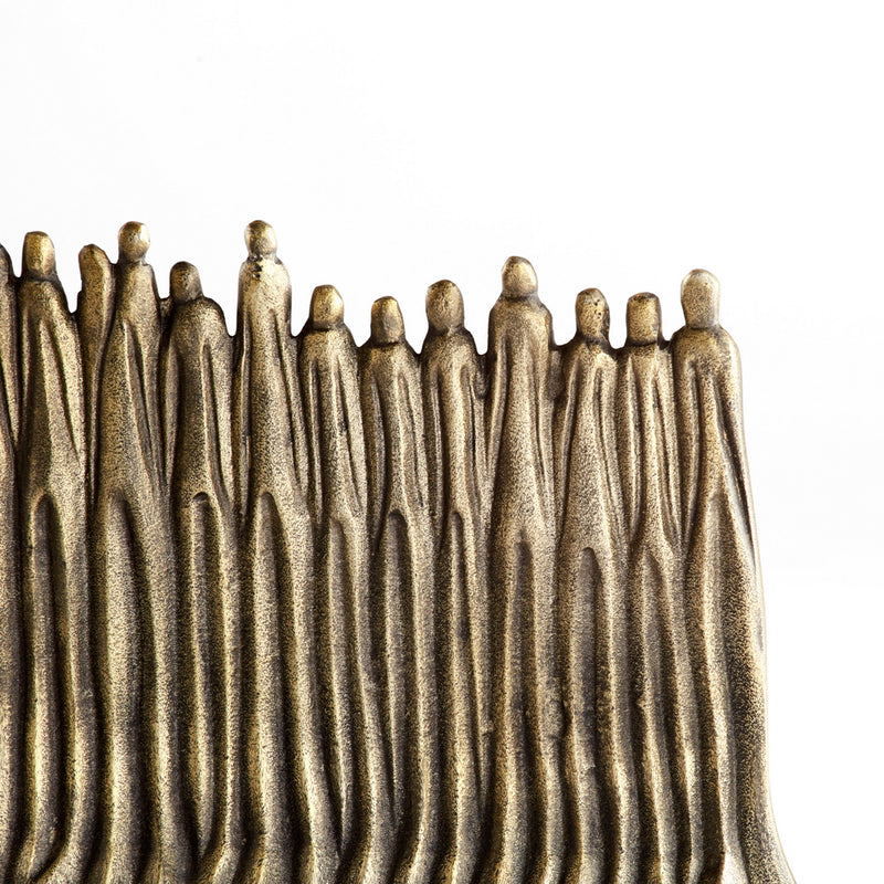 Cyan 11507 Sculpture, Antique Brass