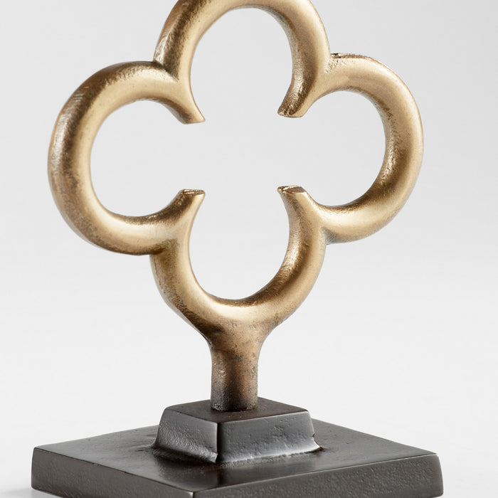 Cyan 11518 Sculpture, Antique Brass