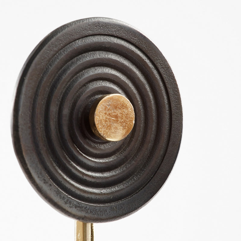 Cyan 11524 Sculpture, Antique Brass