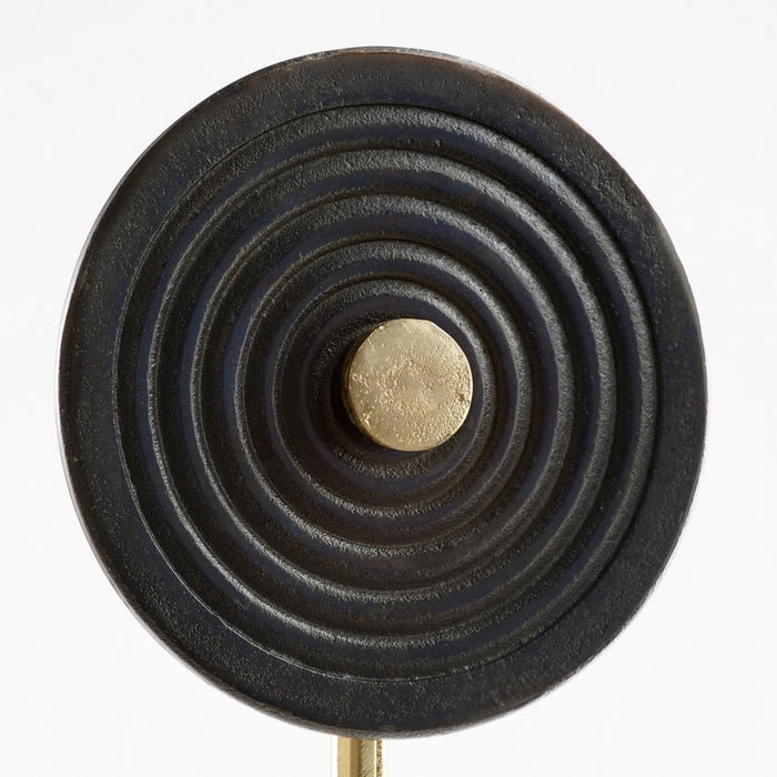 Cyan 11525 Sculpture, Antique Brass