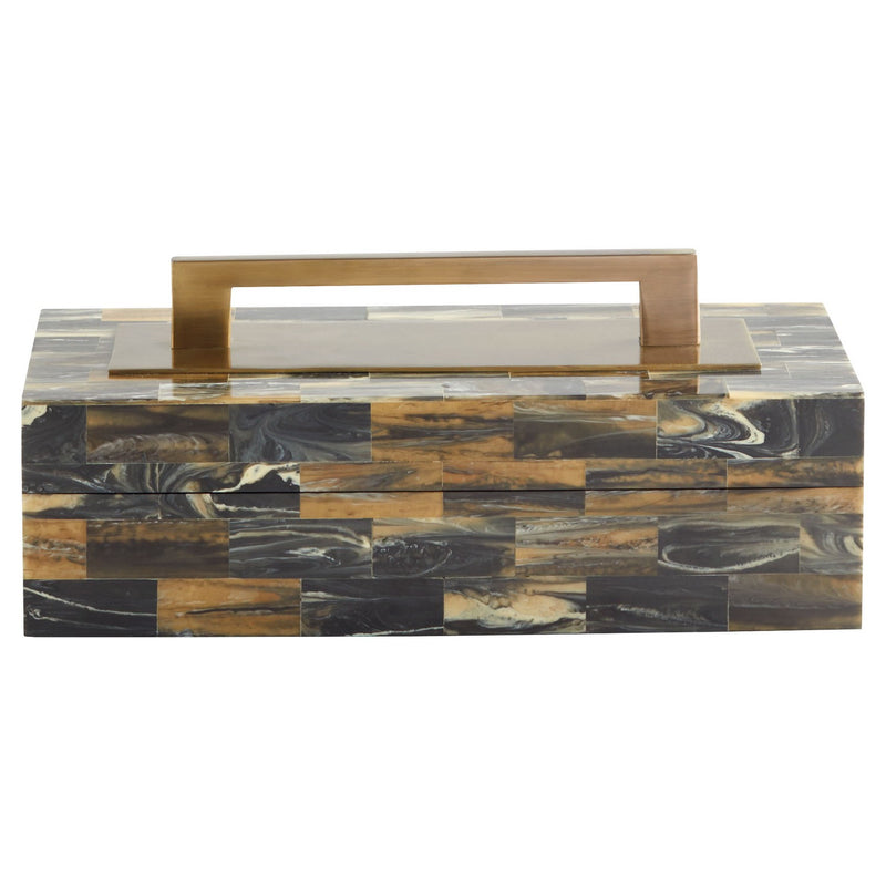 Cyan 11534 Box, Antique Brass