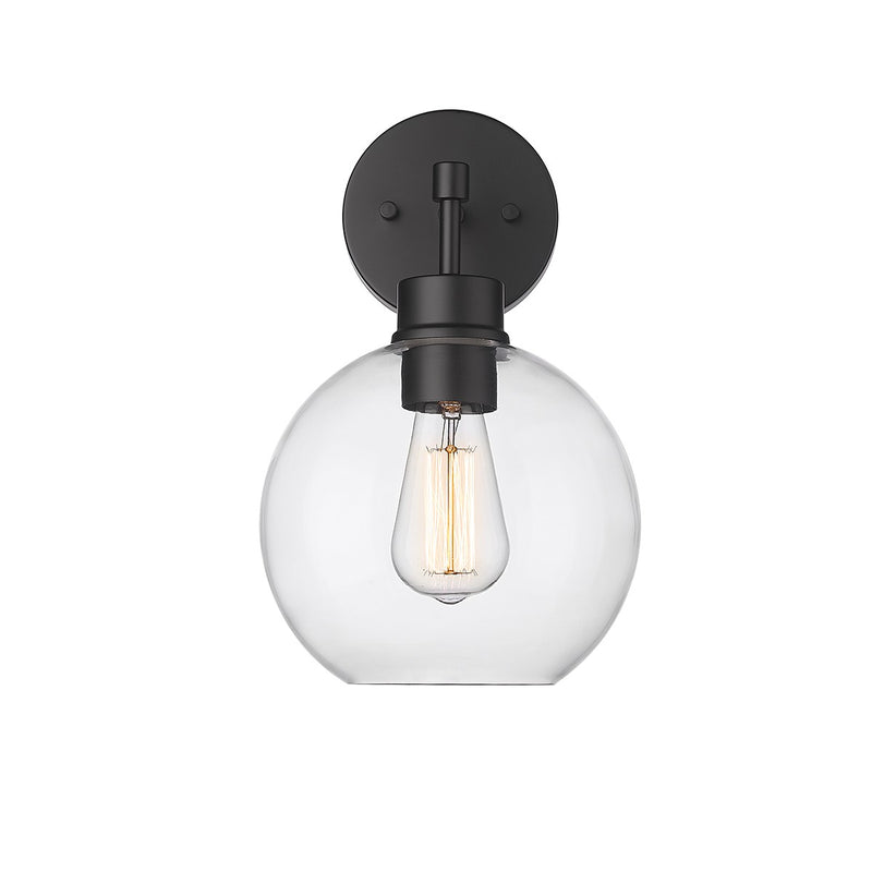 Millennium 2981-PBK One Light Outdoor Wall Sconce, Powder Coated Black