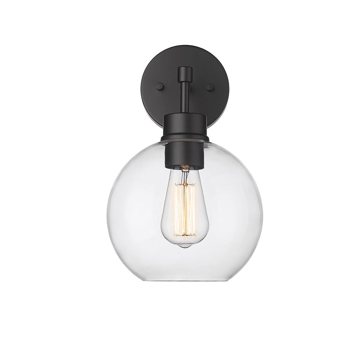 Millennium 2981-PBK One Light Outdoor Wall Sconce, Powder Coated Black