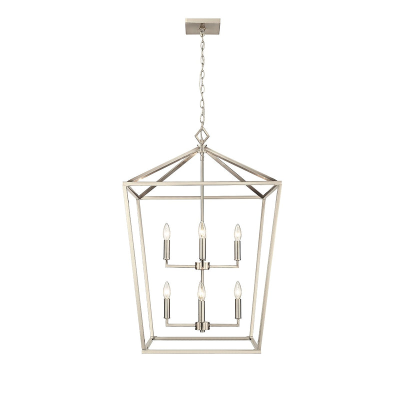 Millennium 3335-MG Eight Light Pendant, Modern Gold