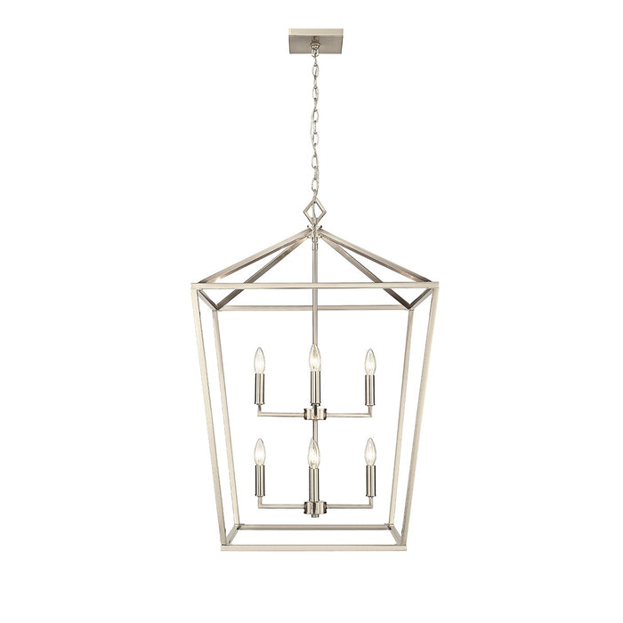 Millennium 3335-MG Eight Light Pendant, Modern Gold