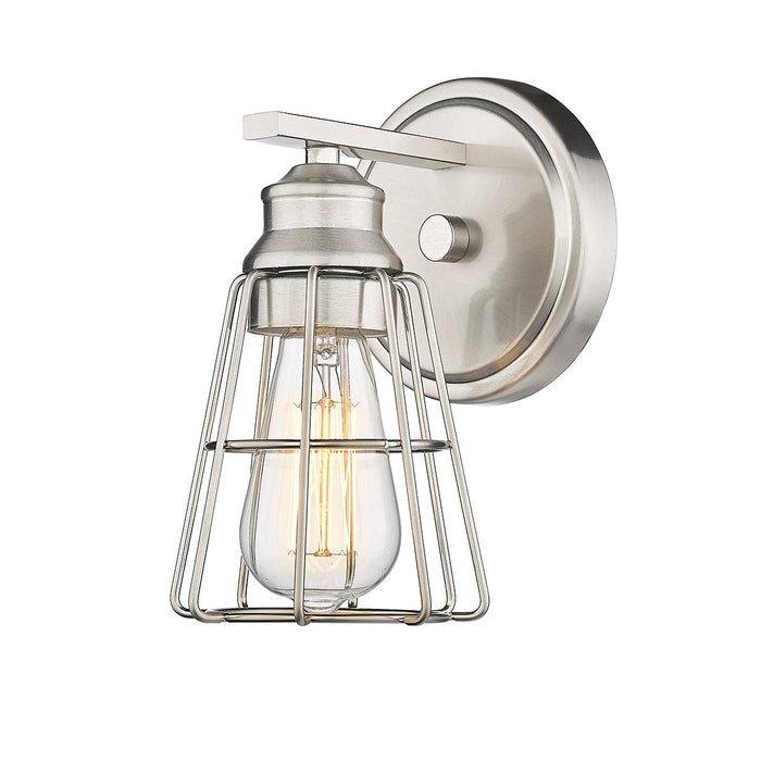 Millennium 3381-BN One Light Wall Sconce, Brushed Nickel