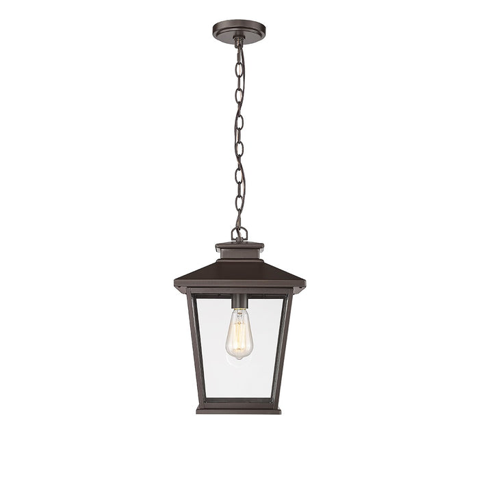 Millennium 4722-PBZ One Light Outdoor Hanging Lantern, Powder Coated Bronze