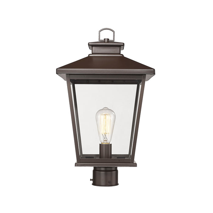 Millennium 4723-PBZ One Light Outdoor Post Lantern, Powder Coated Bronze