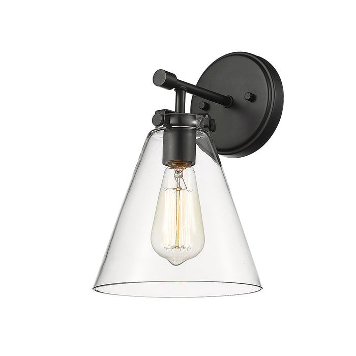 Millennium 8121-MB One Light Vanity, Matte Black