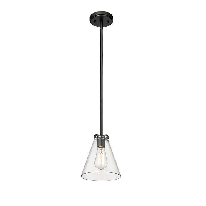 Millennium 8131-MB One Light Mini Pendant, Matte Black
