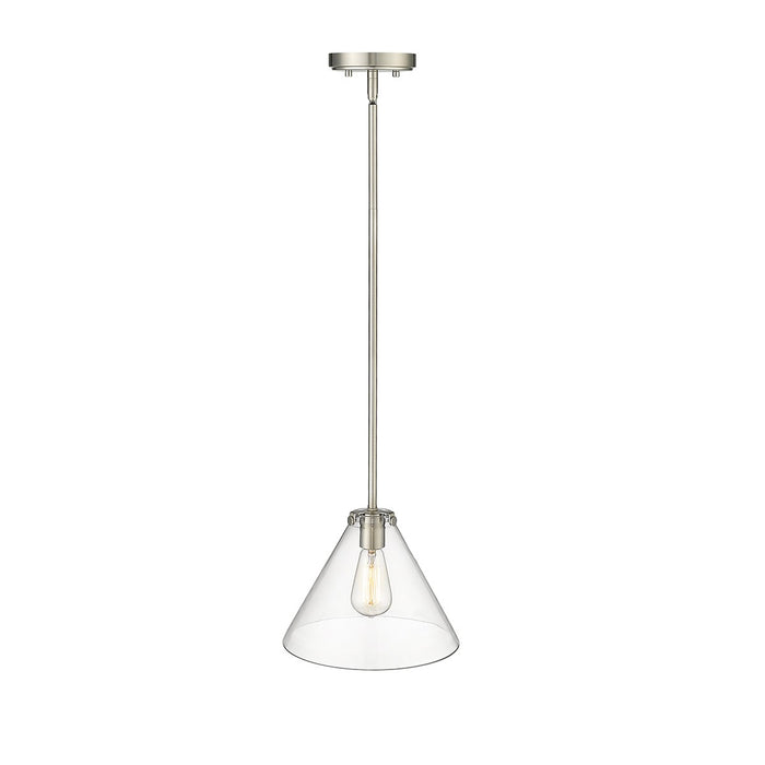 Millennium 8141-BN One Light Pendant, Brushed Nickel