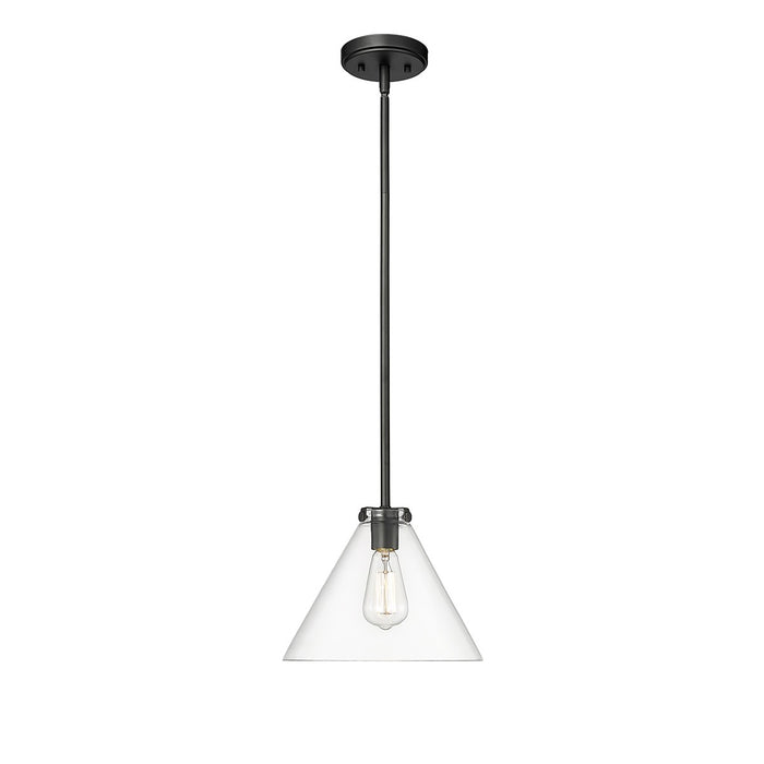 Millennium 8141-MB One Light Pendant, Matte Black