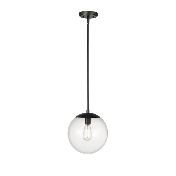 Millennium 8151-MB One Light Pendant, Matte Black