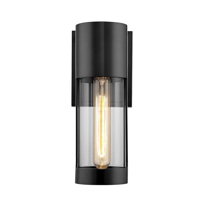 Millennium 8211-PBK One Light Outdoor Wall Sconce, Powder Coated Black