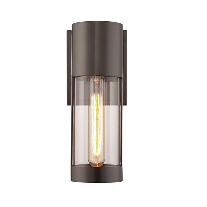 Millennium 8211-PBZ One Light Outdoor Wall Sconce, Powder Coated Bronze