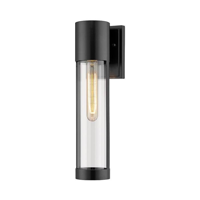 Millennium 8213-PBK One Light Outdoor Wall Sconce, Powder Coated Black