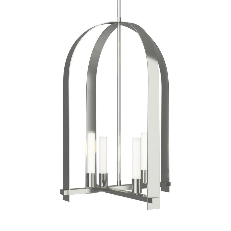 Hubbardton Forge 131070-SKT-MULT-85-FD0462 Four Light Pendant, Sterling