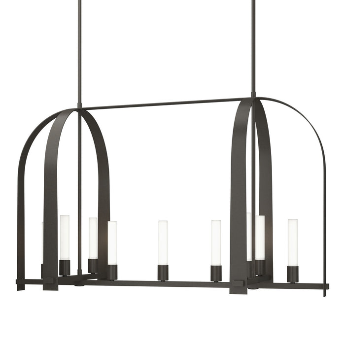 Hubbardton Forge 131075-SKT-MULT-07-FD0462 Nine Light Pendant, Dark Smoke