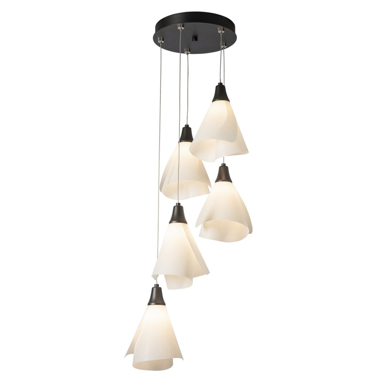 Hubbardton Forge 131122-SKT-LONG-14-SH1987 LED Pendant, Oil Rubbed Bronze