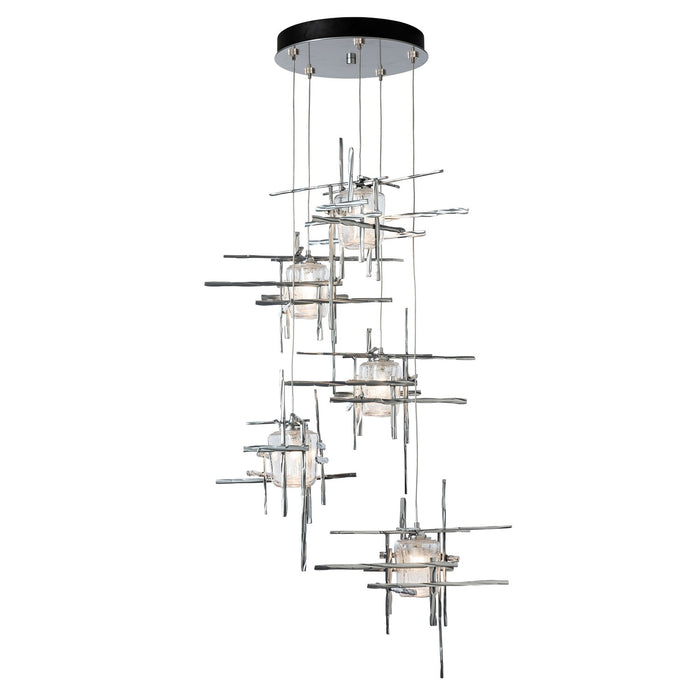 Hubbardton Forge 131126-SKT-LONG-85-II0728 LED Pendant, Sterling