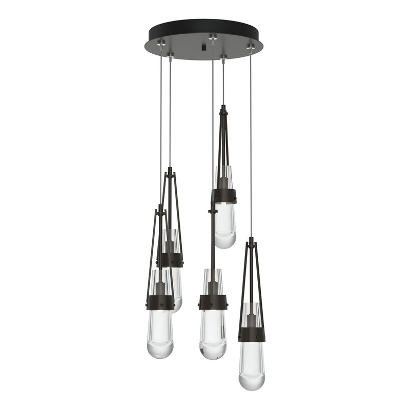 Hubbardton Forge 131127-SKT-STND-14-ZM0434 LED Pendant, Oil Rubbed Bronze