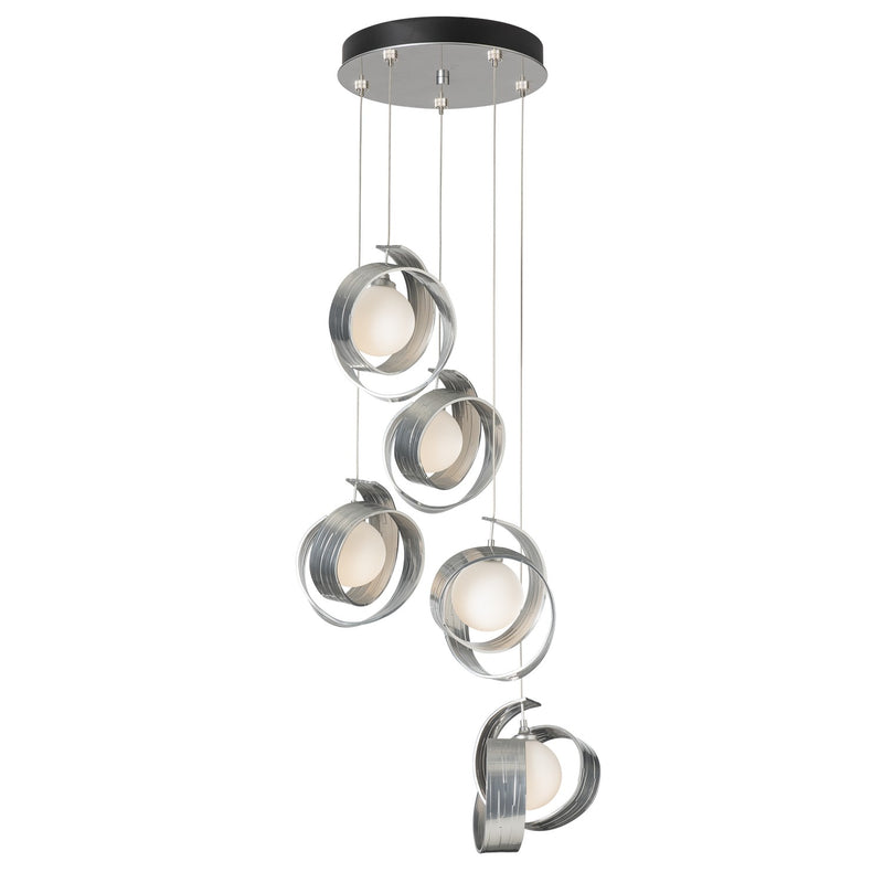 Hubbardton Forge 131129-SKT-STND-85-GG0711 LED Pendant, Sterling