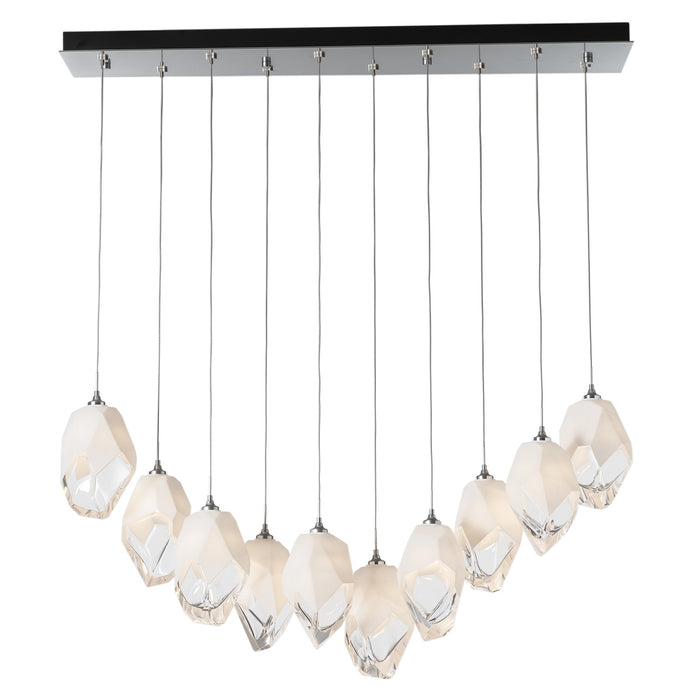 Hubbardton Forge 131144-SKT-LONG-85-WP0755 LED Pendant, Sterling