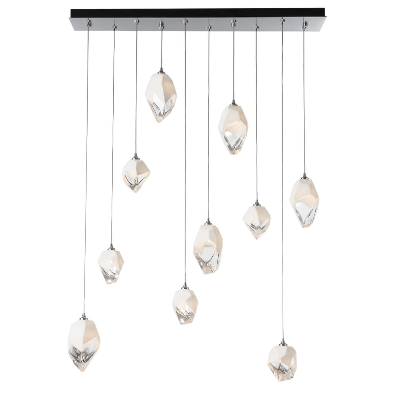 Hubbardton Forge 131145-SKT-LONG-85-WP0756 LED Pendant, Sterling
