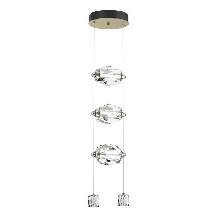 Hubbardton Forge 139058-LED-STND-86-CR LED Pendant, Modern Brass