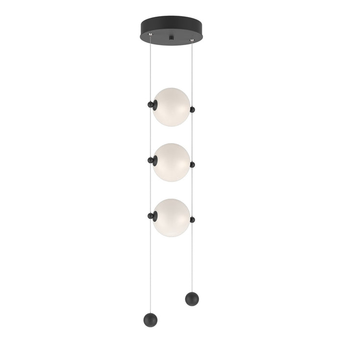 Hubbardton Forge 139059-LED-STND-10-GG0668 LED Pendant, Black