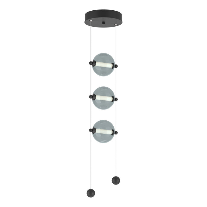 Hubbardton Forge 139059-LED-STND-10-YL0668 LED Pendant, Black