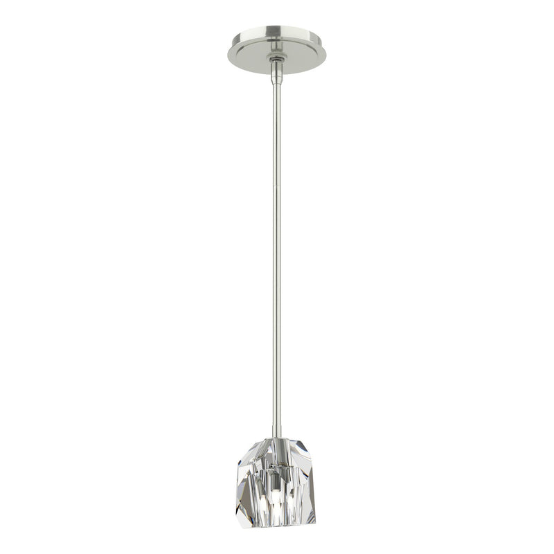 Hubbardton Forge 181061-SKT-MULT-85-CR One Light Pendant, Sterling