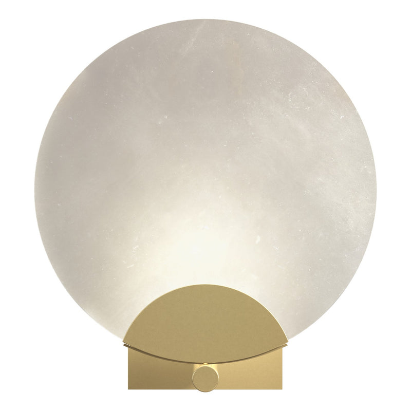 Hubbardton Forge 201059-SKT-86-AR One Light Wall Sconce, Modern Brass