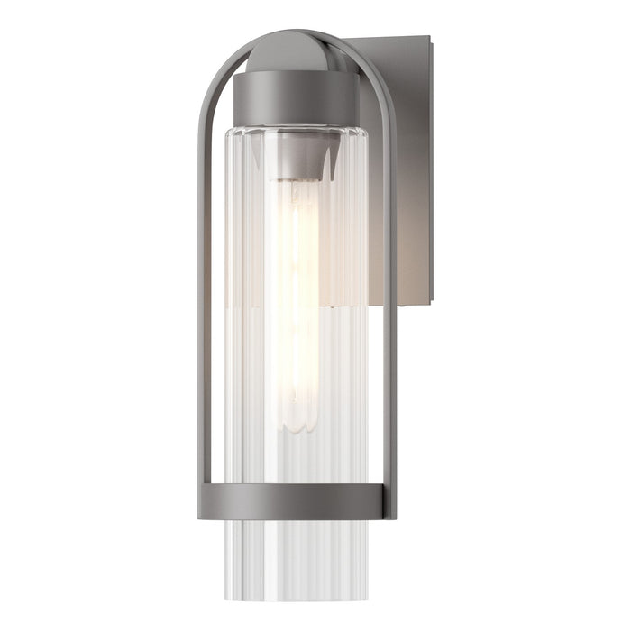 Hubbardton Forge 302555-SKT-78-ZM0741 One Light Outdoor Wall Sconce, Coastal Burnished Steel