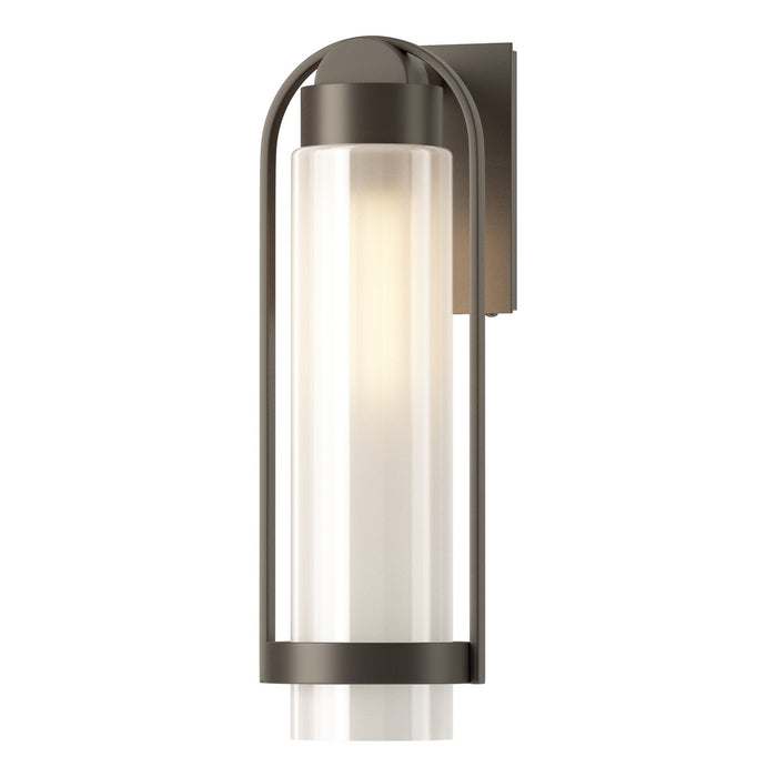 Hubbardton Forge 302556-SKT-77-FD0742 One Light Outdoor Wall Sconce, Coastal Dark Smoke
