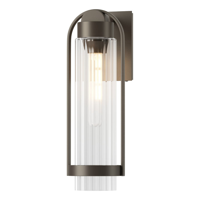 Hubbardton Forge 302556-SKT-77-ZM0742 One Light Outdoor Wall Sconce, Coastal Dark Smoke