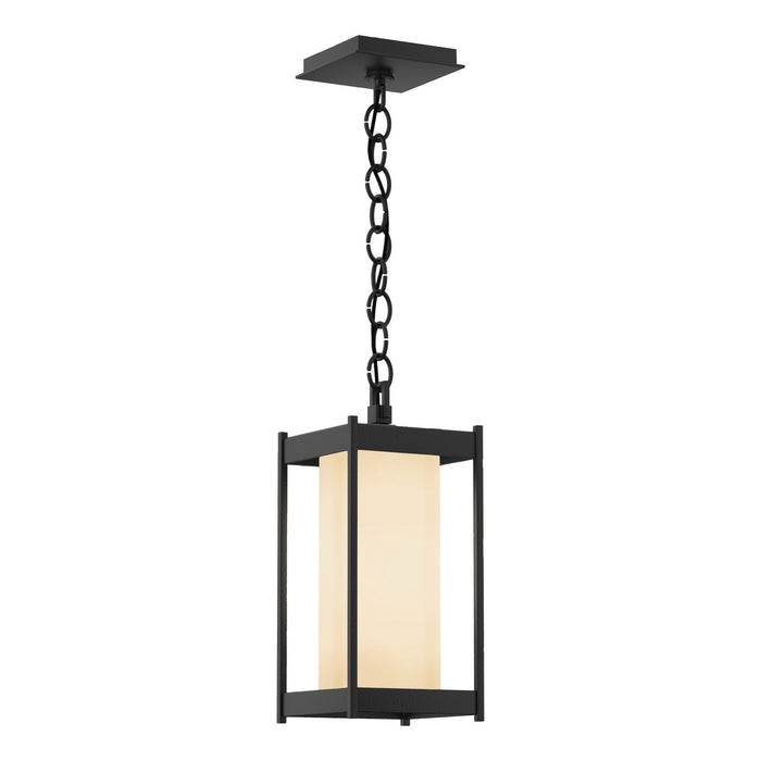 Hubbardton Forge 362021-SKT-80-GG0730 One Light Outdoor Lantern, Coastal Black