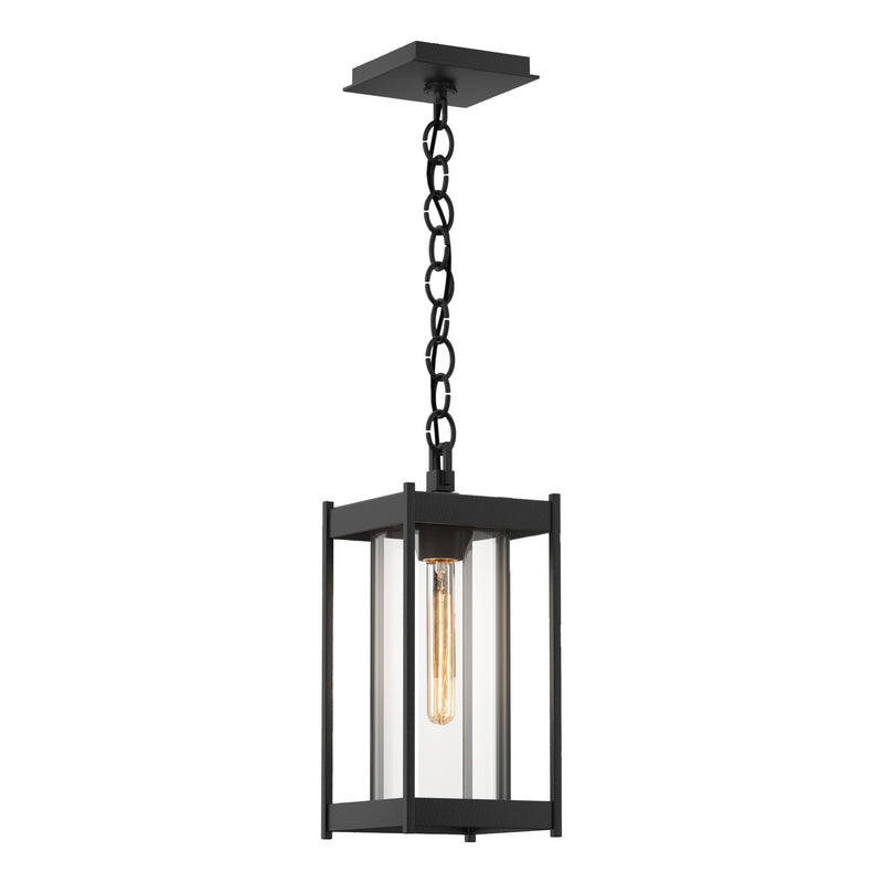 Hubbardton Forge 362021-SKT-80-ZM0730 One Light Outdoor Lantern, Coastal Black
