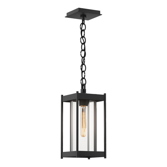 Hubbardton Forge 362021-SKT-80-ZM0730 One Light Outdoor Lantern, Coastal Black