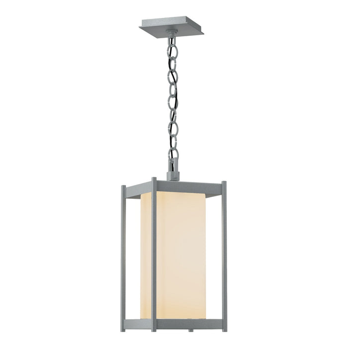Hubbardton Forge 362023-SKT-78-GG0731 One Light Outdoor Lantern, Coastal Burnished Steel
