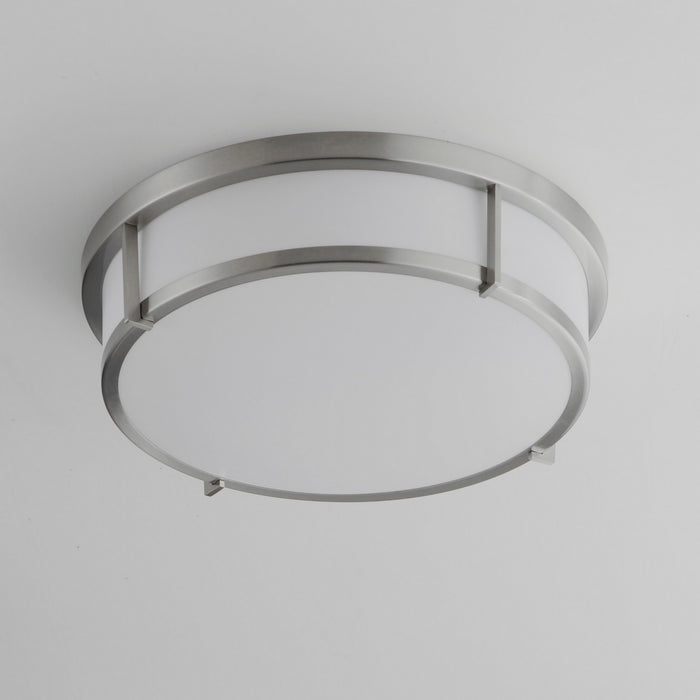 Maxim 10273WTSN LED Flush Mount, Satin Nickel