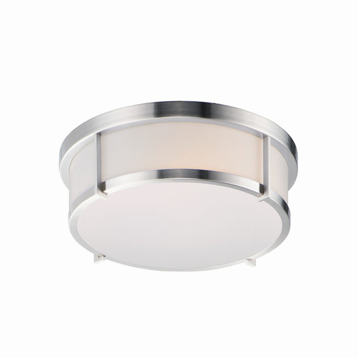 Maxim 10273WTSN LED Flush Mount, Satin Nickel