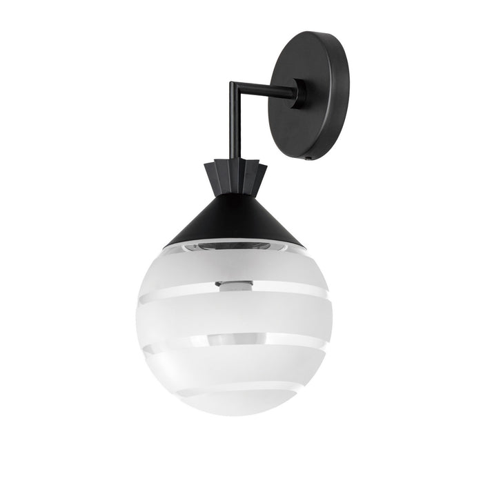 Maxim 12444CLFTBK One Light Outdoor Wall Sconce, Black