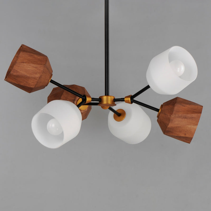 Maxim 28276DBZAB LED Pendant, Dark Bronze/Antique Brass
