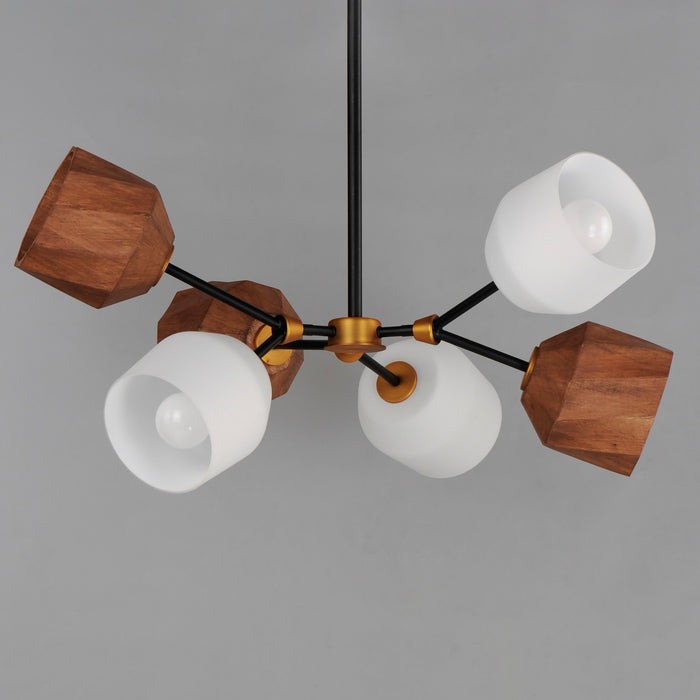 Maxim 28276DBZAB LED Pendant, Dark Bronze/Antique Brass