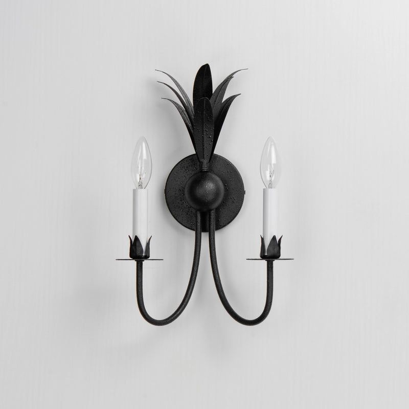 Maxim 2882AR Two Light Wall Sconce, Anthracite