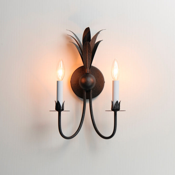 Maxim 2882AR Two Light Wall Sconce, Anthracite