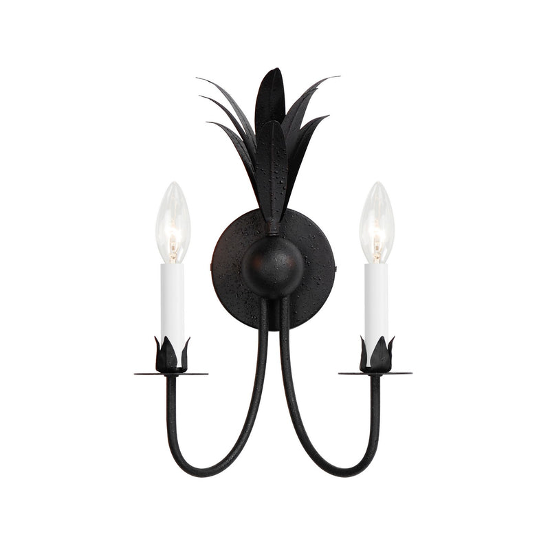 Maxim 2882AR Two Light Wall Sconce, Anthracite